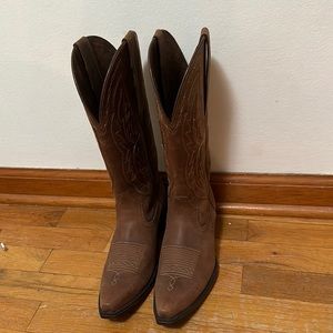 Ariat Leather Cowboy Boots
